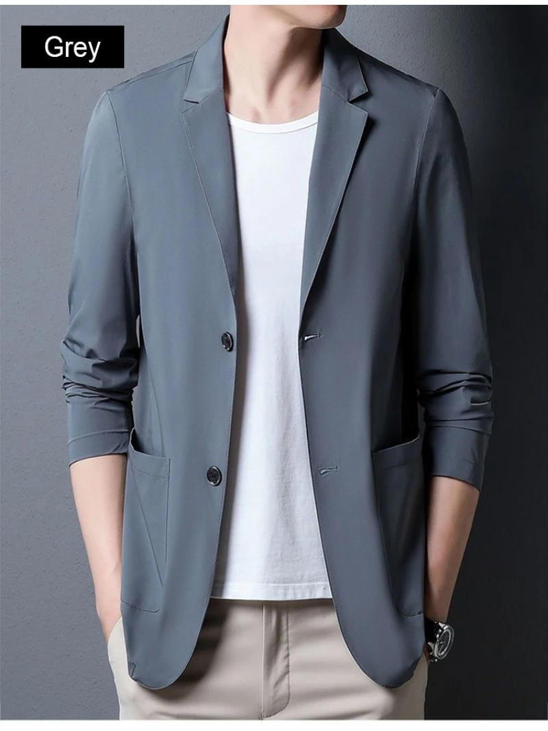 Mens Blazer Men's Casual Blazers Any Occasion Style Fashionable Lightweight Business Suit Jacket