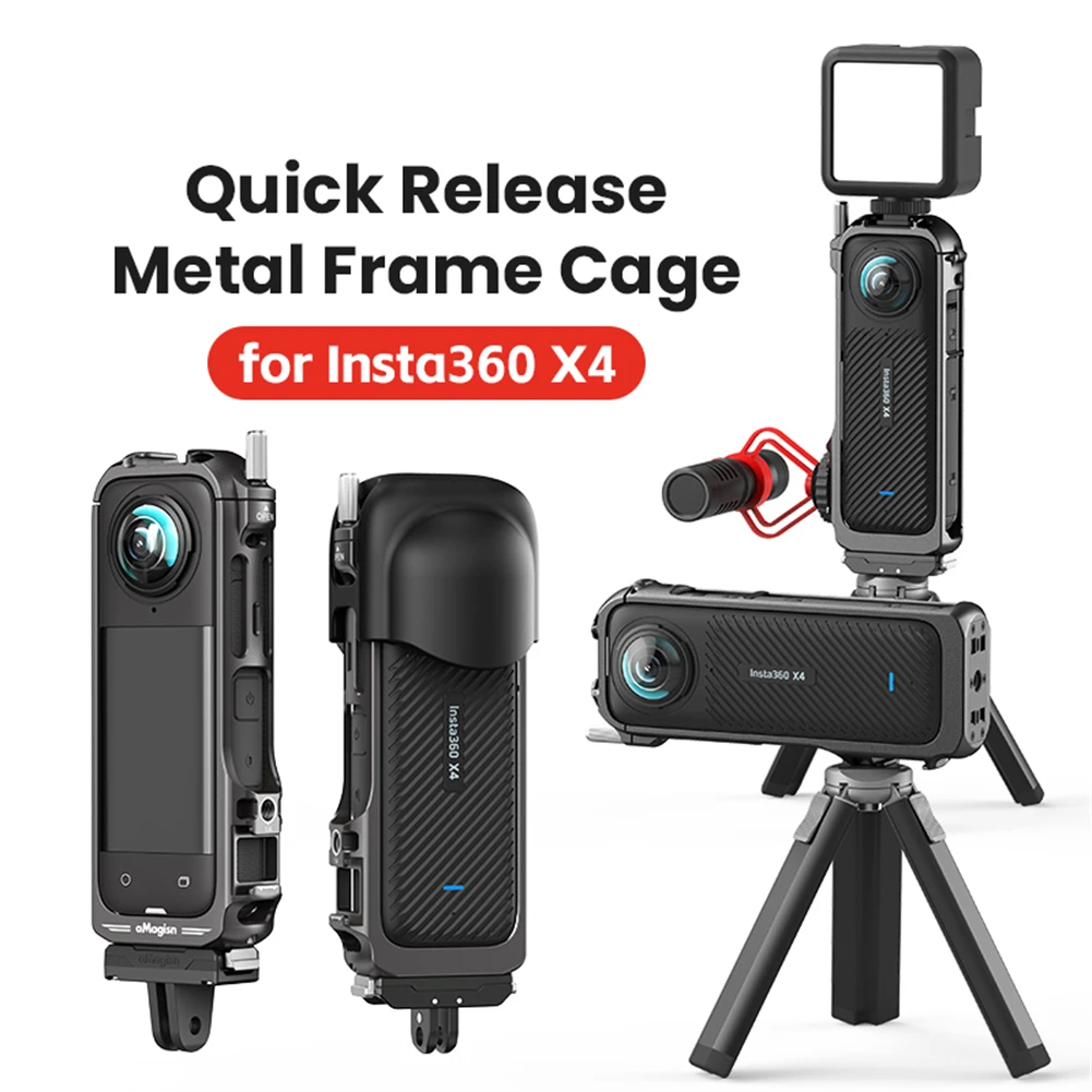 

Металлический каркас, аксессуары для камеры с точным расположением отверстий, дышащая рама из алюминиевого сплава для отвода тепла