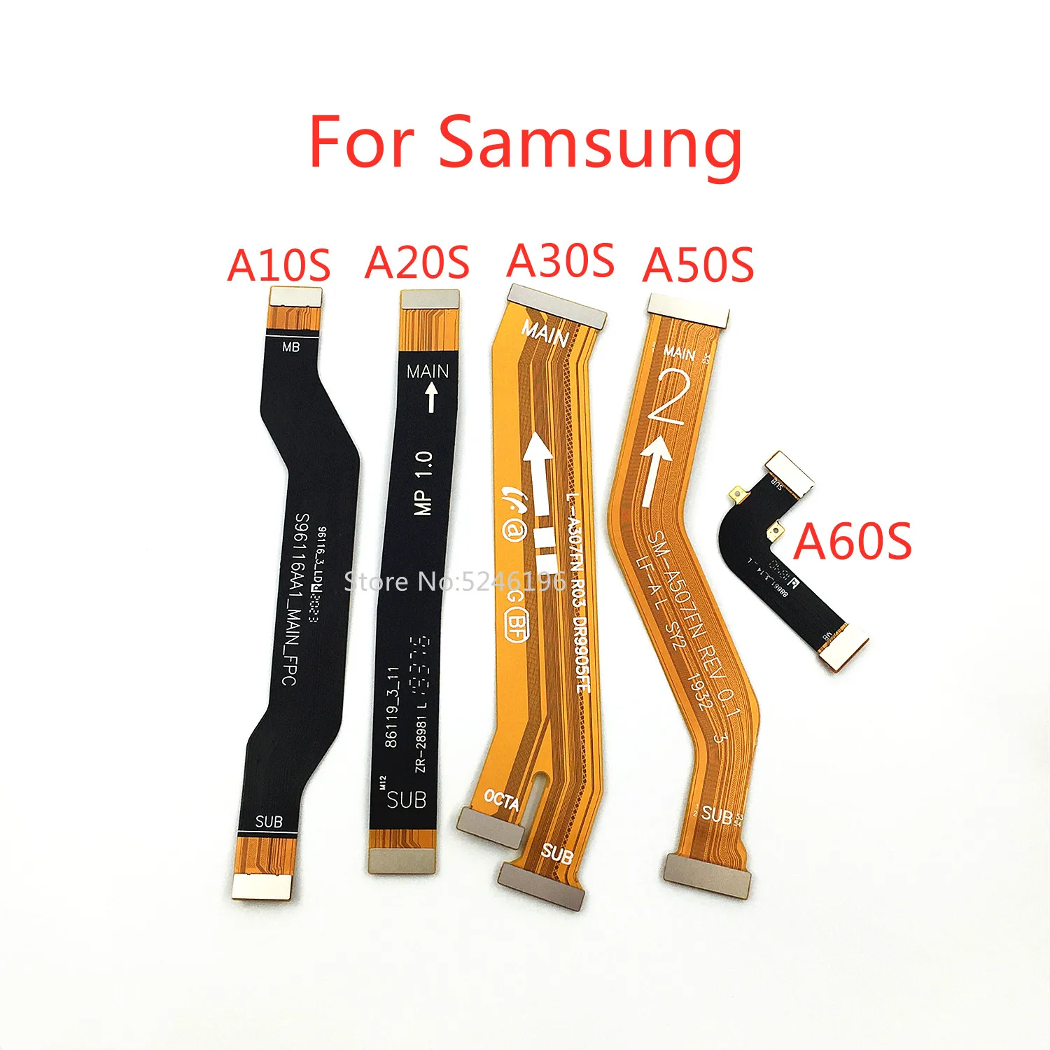 

1pcs For Samsung Galaxy A10S A107F A20S A30S A50S A60S A70S USB Charging Port Dock Connector Motherboard Flex Cable Replace Part