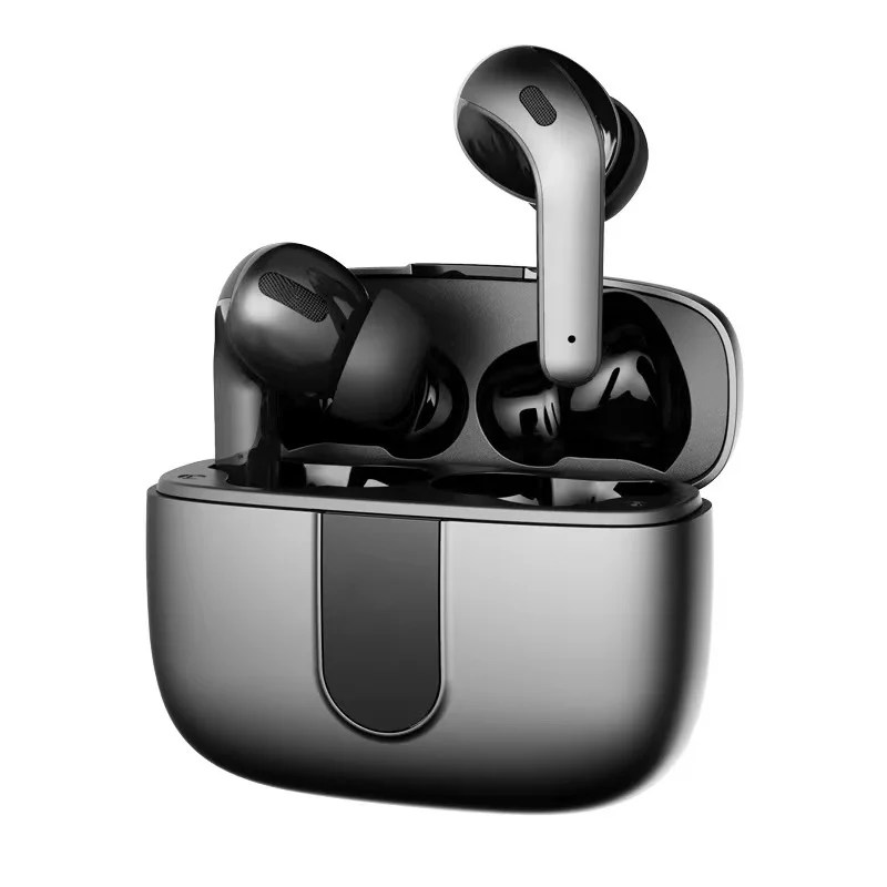 

Wireless Bluetooth Headset 60 H Play LED Battery Display with Wireless Charging Case IPX5 Waterproof with Microphone