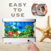 LED Aquarium Fish Tank Night Light Imitation Aquarium Underwater World USB Dynamic Table Lamp Home Decor Kids Christmas Gifts 6