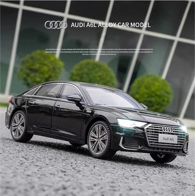 1:18 Audi A6 Limousine Alloy Die Cast Toy Car Model Sound