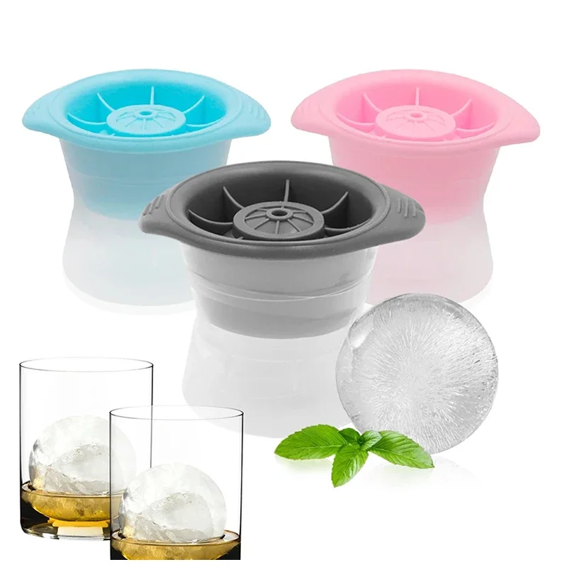 Ice cube mold whiskey ice cubes set 5cm Big Size Ball Ice Molds Sphere Round Ice Cube Makers home and bar party kitchen whiskey cocktail DIY Cream Form