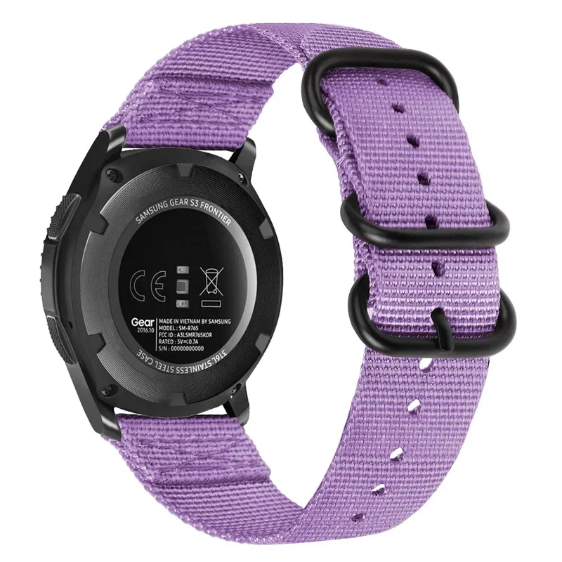 Versatile 22mm Nylon Watch Strap – Premium Bracelet