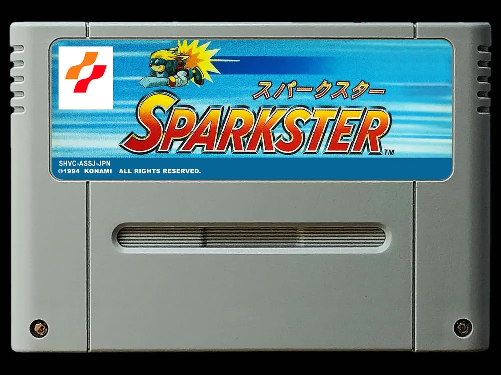 game cards : SPARKSTER ( Japanese NTSC Version!! )