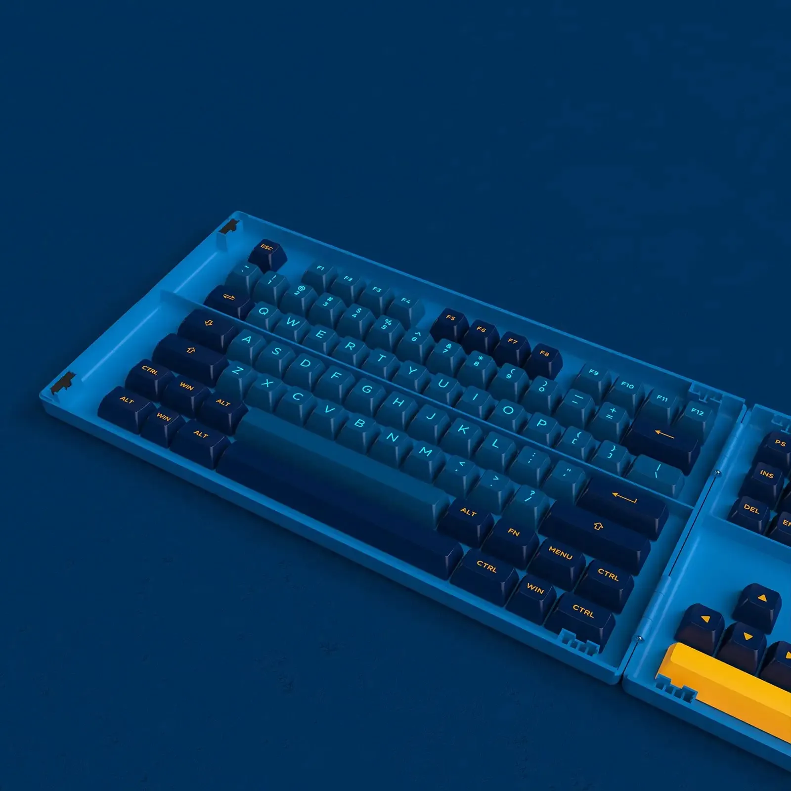 Akko Macaw Keycap Set 199-Key Cherry/ASA Profile Full Keycaps PBT 