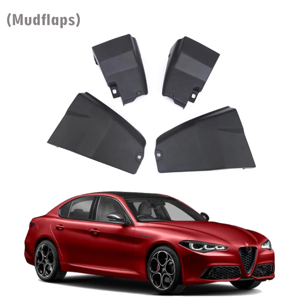 Alfa Romeo Giulia 자동차 타이어, 머드 가드, 머드 가드 가죽 타일, 자동차 타이어의 머드 가드, 진흙 방지 및 물
