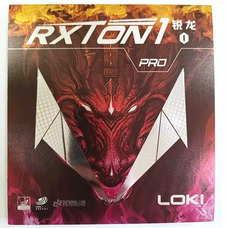 Table Tennis Rubber Original LOKI RXTON 1 PRO Semi-sticky Fast Attack WANG HAO LOKI Sponge for Competition