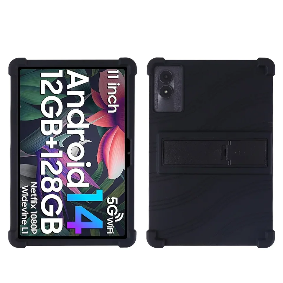 Custodia In Pelle PU Sottile Con Supporto Per Blackview Tab 90 Wifi 11 Pollici - Nero