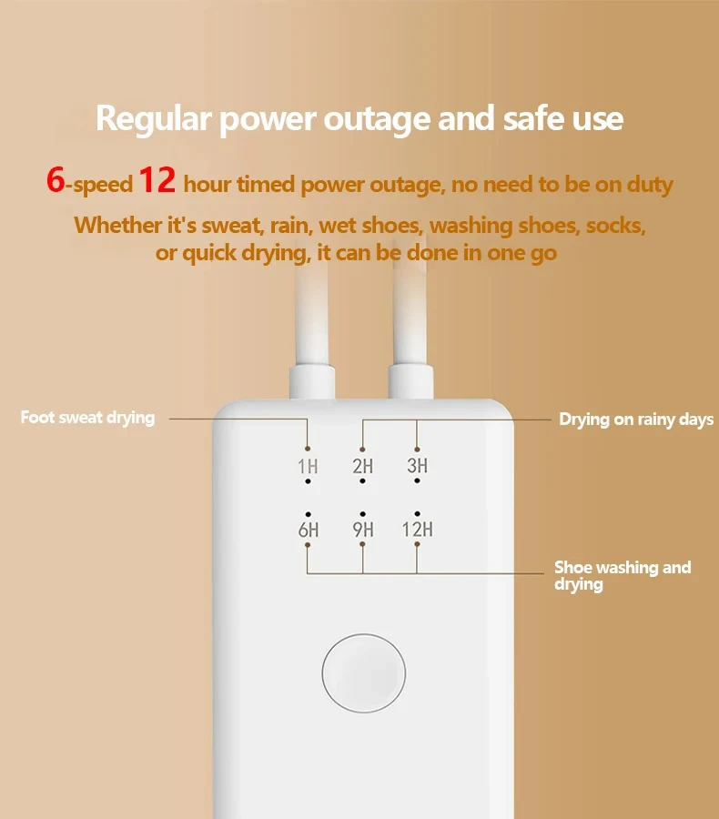 Modern Quick Clean Deodorizing Shoe Dryer