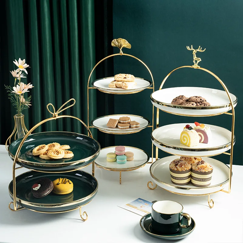 Cake Stand Dessert Stand Luxury Nordic Cake Stand Dessert Display Candy Bar Biscuit Chocolates Utensils Aesthetic Torten Deko Baking Tools