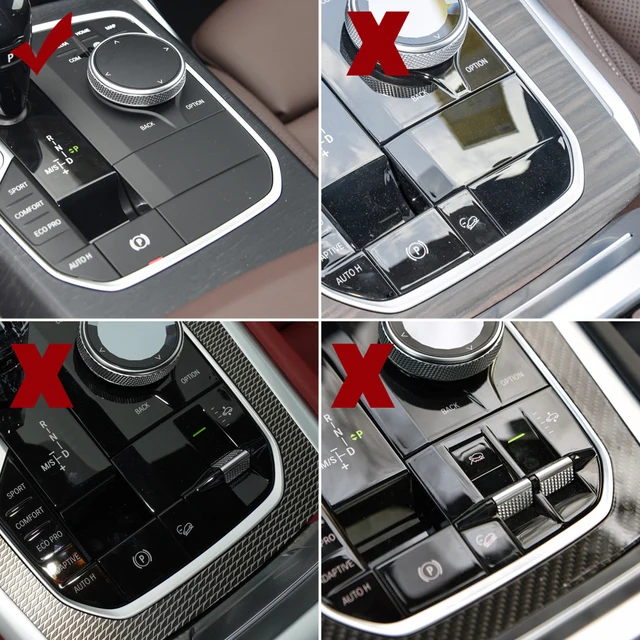 Car Central Console Gear Shift Storage Box Modification For BMW 2