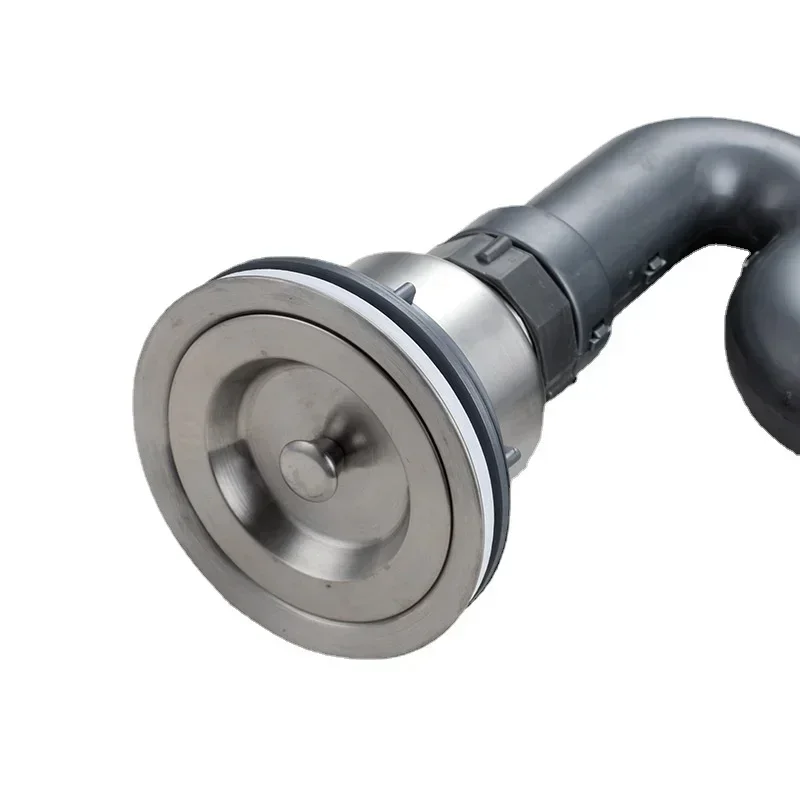 1Pc Sewer Pipe Single Double Groove Kitchen Bathroom Flexible Sink Drains Downcomer Wash Basin Plumbing Hose Pipe Tube Fittings 5