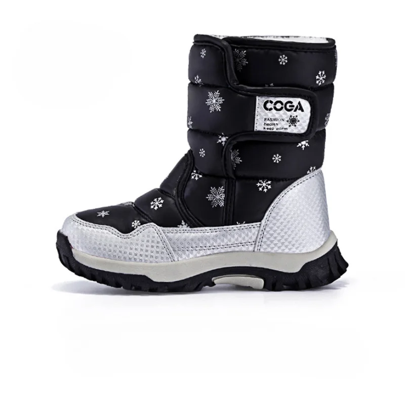 Casual Shoes Children Boots Girl Cotton Boots Thick Casual Warm Cotton Shoes Boys Snow Boots Winter Shoe Girl Kids Shoe Boy Ankle Boot