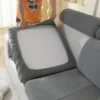 Arches Jacquard Stretch Sofa Cover Polar Fleece Removable Couch Seat Cover WashableAll Season Universal Cover 4