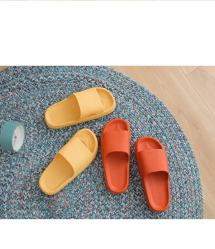 Baasploa Slippers Summers Thick Platform Womens Sandals Indoor Bathroom Anti-Slip Slides Ladies Men's Shoes Mules Dropshipping