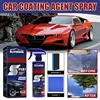 3 In 1 Quick Coating Spray Car Wash Ceramic Spray Waterless High Protection 120ml Car Shield Coating Car Paint Repair Wax Polish 2