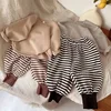Autumn Baby Long Sleeved T Shirts Fashion Boys Top Children Korean Solid Color T-shirt Baby Girls Tee Children Clothes Kids 2