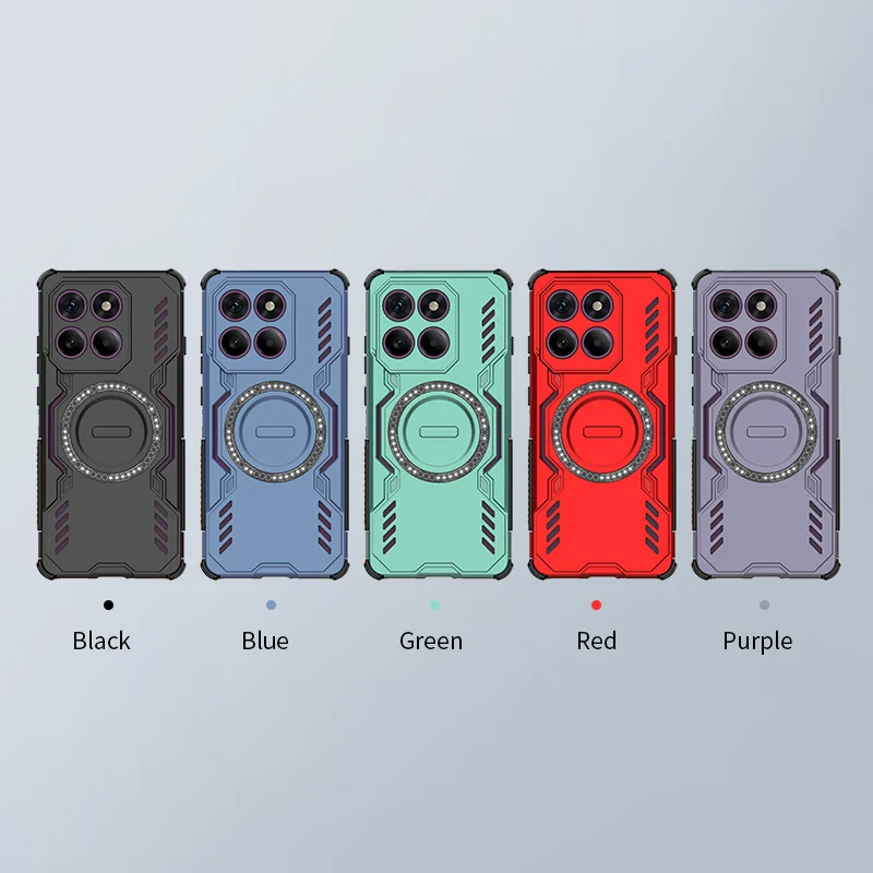 Breathable Heat Dissipation Magnetic Phone Case with Power Back Cover