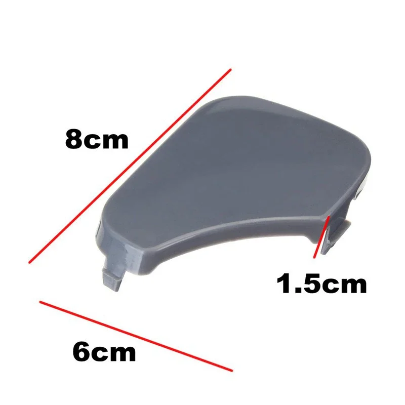Car Front Bumper Grille Tow Eye Cap Cover for Ford Fiesta MK6 2005 2006 2007 2008 Auto Exterior Accessories 1375861 6S6117A989AA