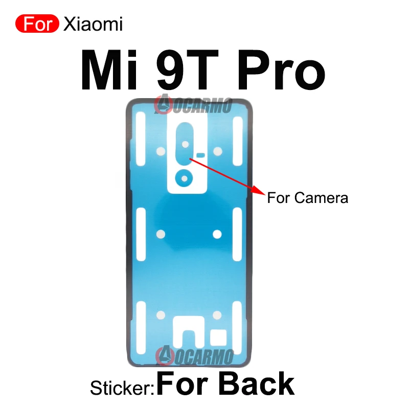 For Xiaomi Mi 8 9 10 11 Lite 12 Pro Ultra Mi9T 11TPro 9Pro CC9 Pro Back Cover Adhesive Rear Battery Sticker Glue Replacement battery stickers phone back adhesive tape phone adhesive tape phone adhesive stickers
