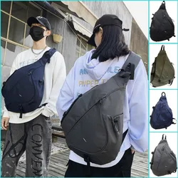 Men Shoulder Bags Nylon Crossbody Bags Waist Packs Sports Sling Bag Outdoor Travel Chest Bag Daily Large Capacity Messenger Bags