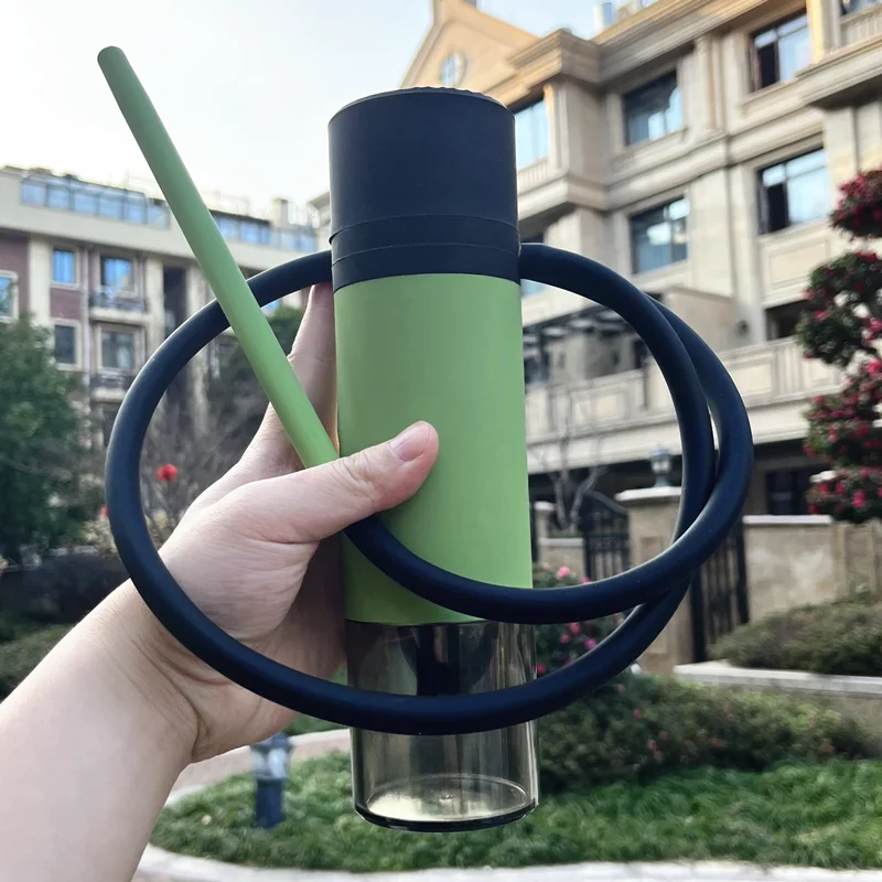 Hookah Accessories Acrylic & Silicone Portable Bottle Shisha Outdoor Car Beach Picnic Chicha Cup Narguile