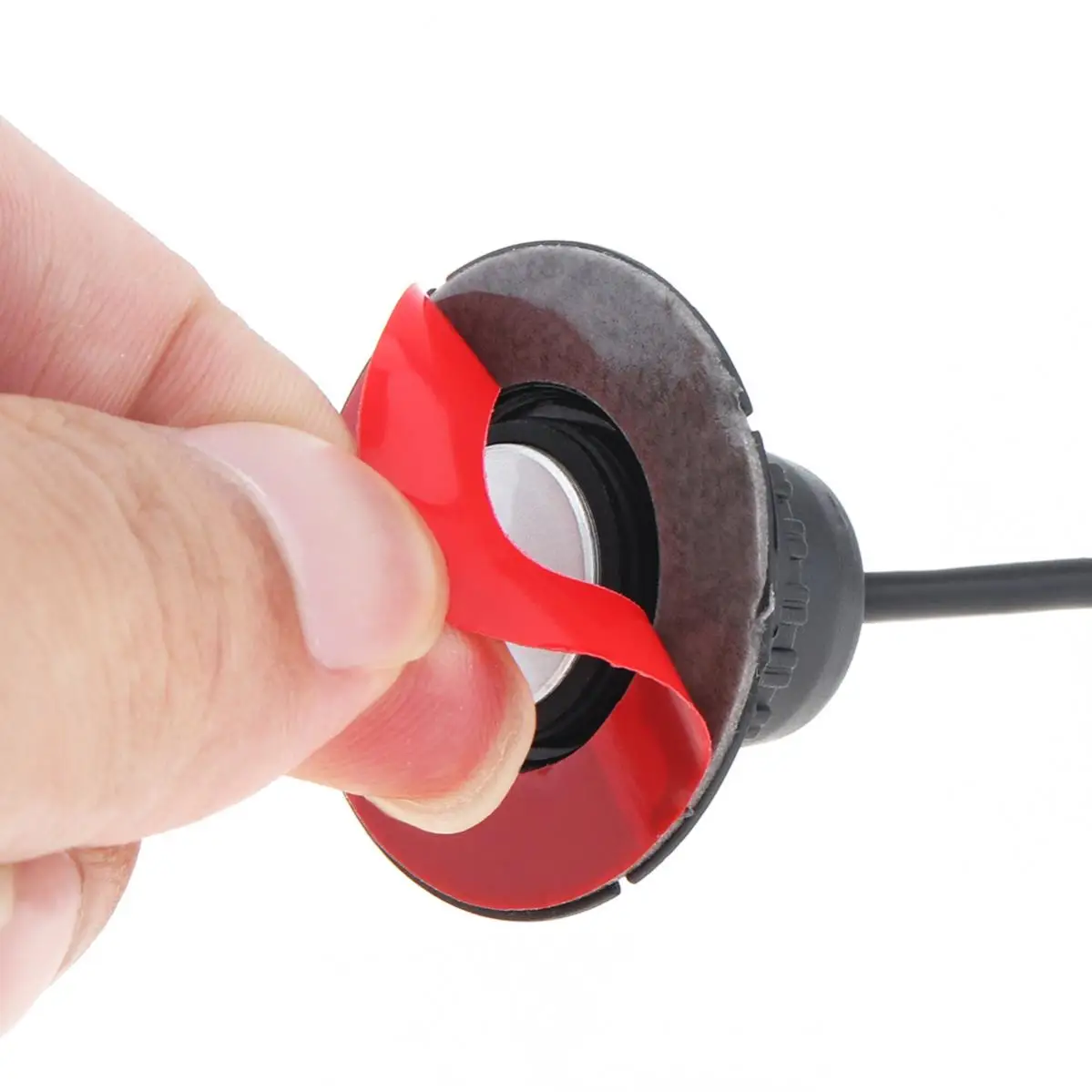 2.5 M 13mm Original Flat Sensors Adjustable Depth 16mm Car Parking Sensor for Monitor Reverse System