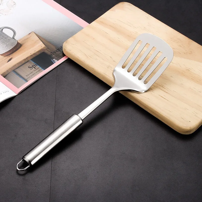 Kitchen Utensils Stainless Steel Slotted Spatula Turner Cooking Spatula Shovel Turner
