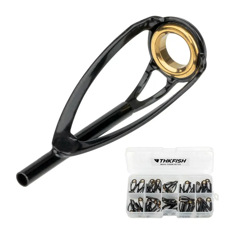 THKFISH Rod Tip Repair Kit Rod Repair Kit Fishing Rod Tips Stainless