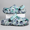 Plus Size 47 Summer Men Sandals Light Soft EVA Men's Hole Shoes Outdoor Slippers Home Garden Clogs Male Beach Flats Slides 4