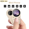 SERVO i15 mini Oval Small Mobile Phone Dual SIM GSM 1.39 inch Screen Speed Dial Magic Voice Blacklist Vibration FM Radio Type-C 1
