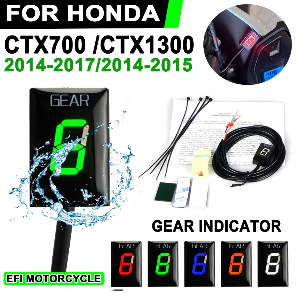 Indicatore Di Marcia Per Honda Ctx700 Ctx 700 2014 2015 - 2017 Ctx1300 Ctx 1300 2015 2016 Accessori Moto Speed Display Mater