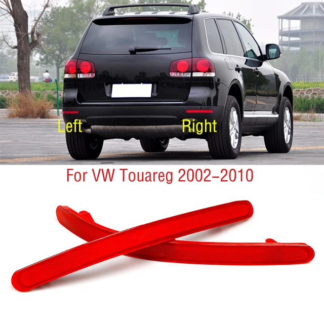 Car Rear Bumper Brake Light SHell For VW Touareg 2002 - 2005 2006 2007 2008  2009 2010 Tail Turn Signal Reflector Fog Lamp Cover - AliExpress