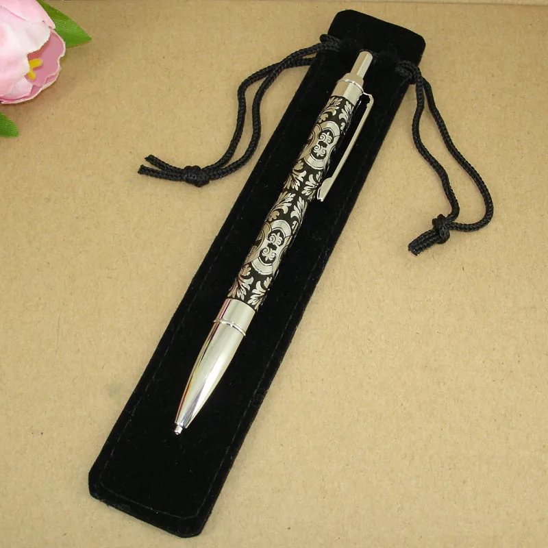 ACMECN 새겨진 추진 리드 기계식 연필, 학교 학생용 맞춤형 연필, 귀여운 에칭 황동 자동 연필, 0.5mm