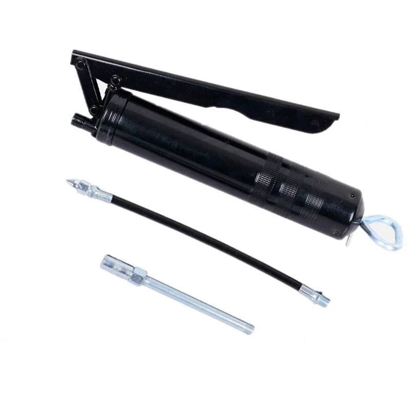 

1pcs BlackCar Cylinder Press Bar Type Grease Gun Hand Tool Vehicle Lubrication Repair
