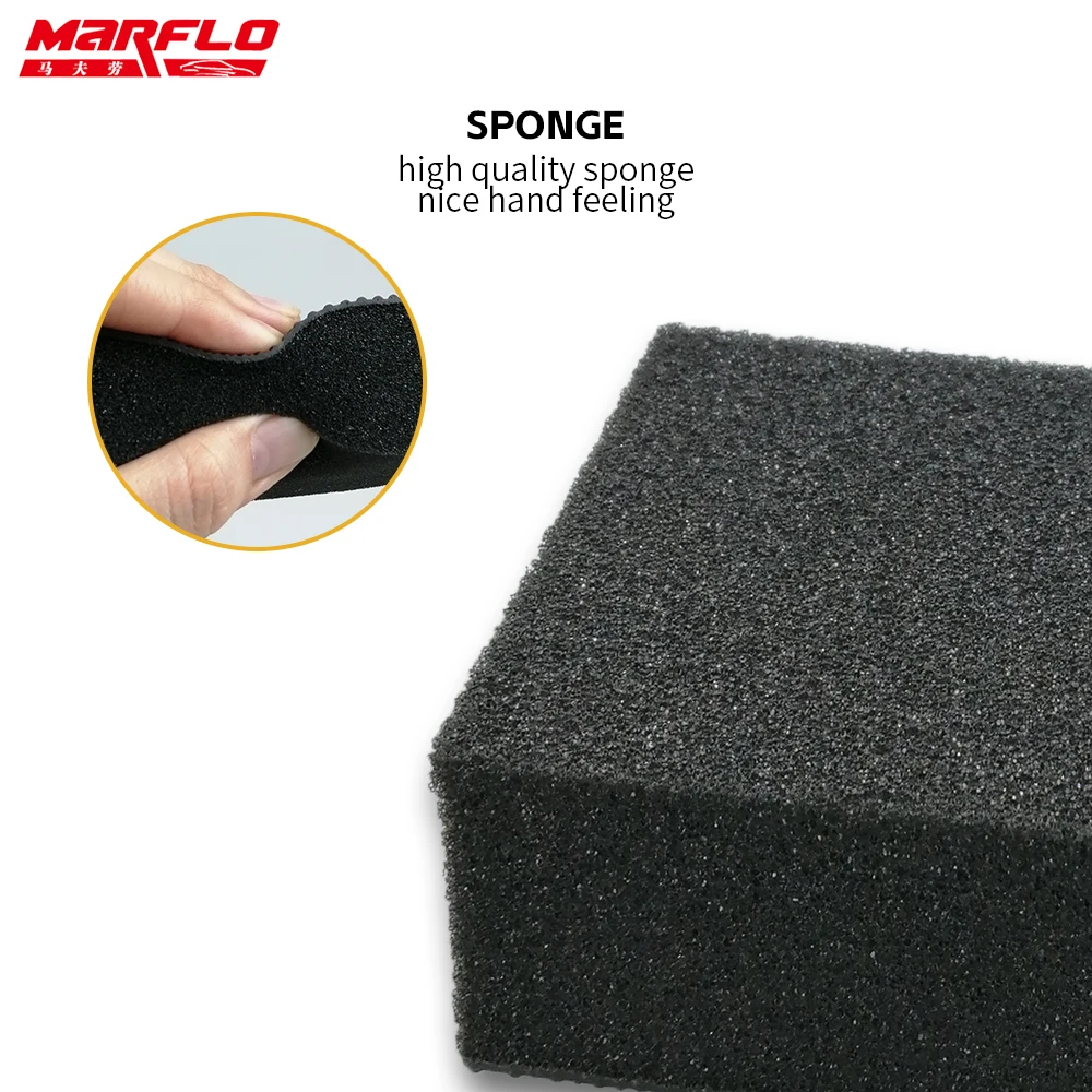 MARFLO Magic Clay Bar For Cleaning Sponge Block Car Wash Eraser Car Truck Clean Clay Bar Auto Detailing Cleaner Washer microfiber cleaning cloths car cleaning tool