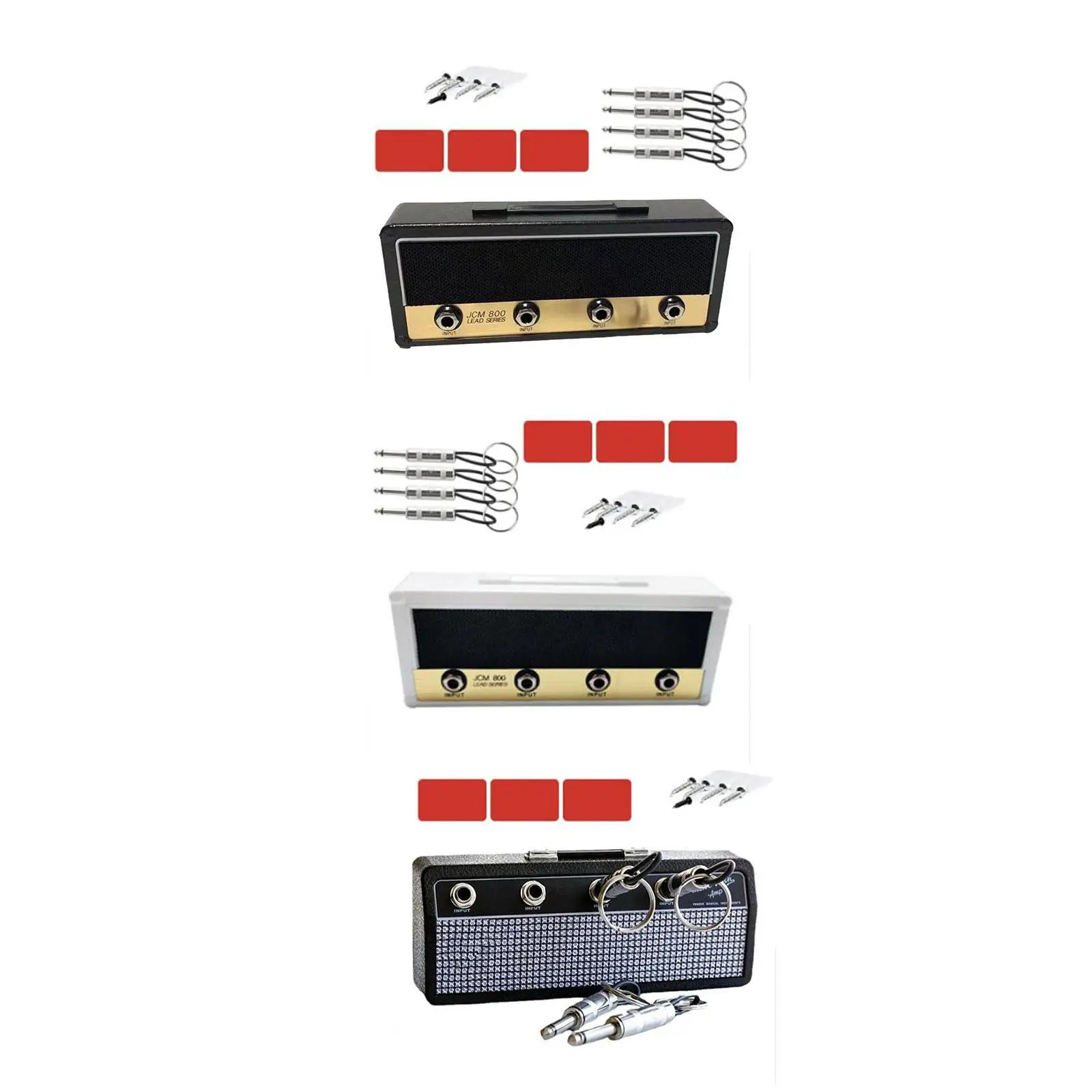 

Guitar Amplifier Wall Mount Key Holder Key Storage Box Multipurpose Wall