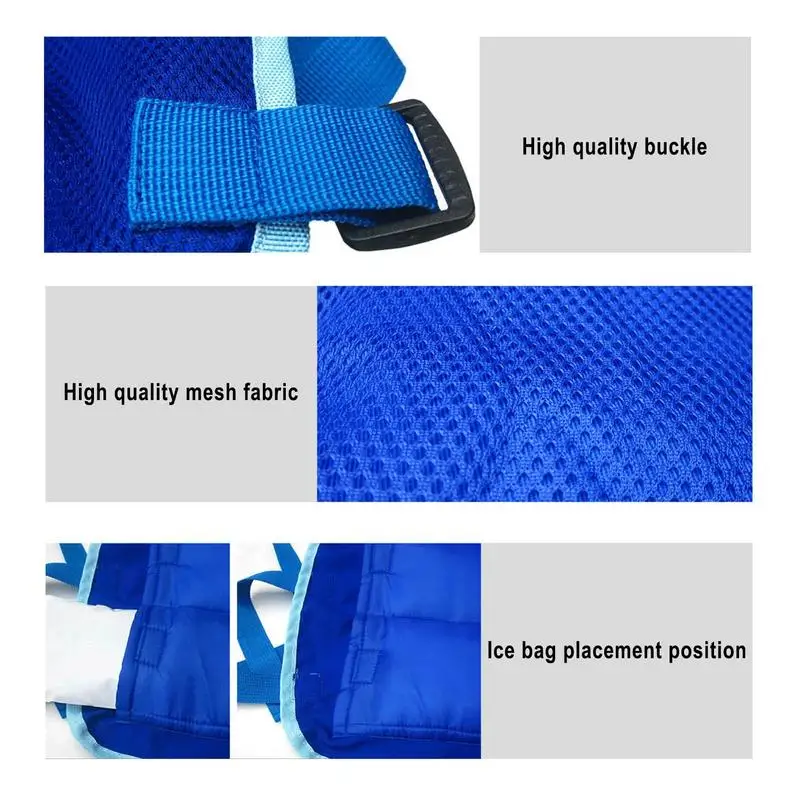 Summer Cooling Vest Ice Jacket Water Evaporative Cool Shirt High-Temperature Protective Clothes Sport Hiking Camping Supplies