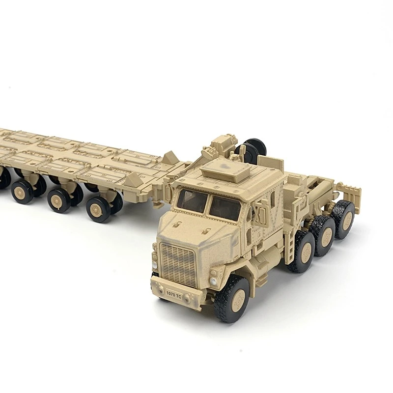 1:72 Creative Military Series Building Blocks Armored Transport Vehicle Green/Yellow M-Track Model Toys For Kids Christmas Gifts - 4