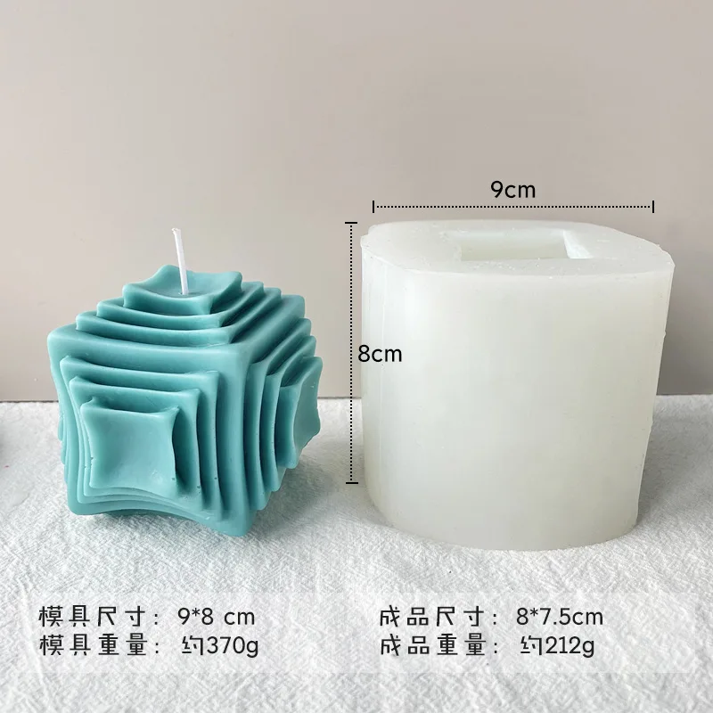 Candle molds Silicone Candle Mold DIY Candle Making Molds Candle Moulds