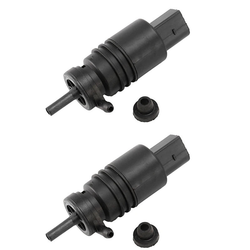2X Windshield Washer Motor Pump Washer Pump For Bmw E46 E38 E39 E60 E65 67128362154 1J5955651 Benz  Auto Accessories