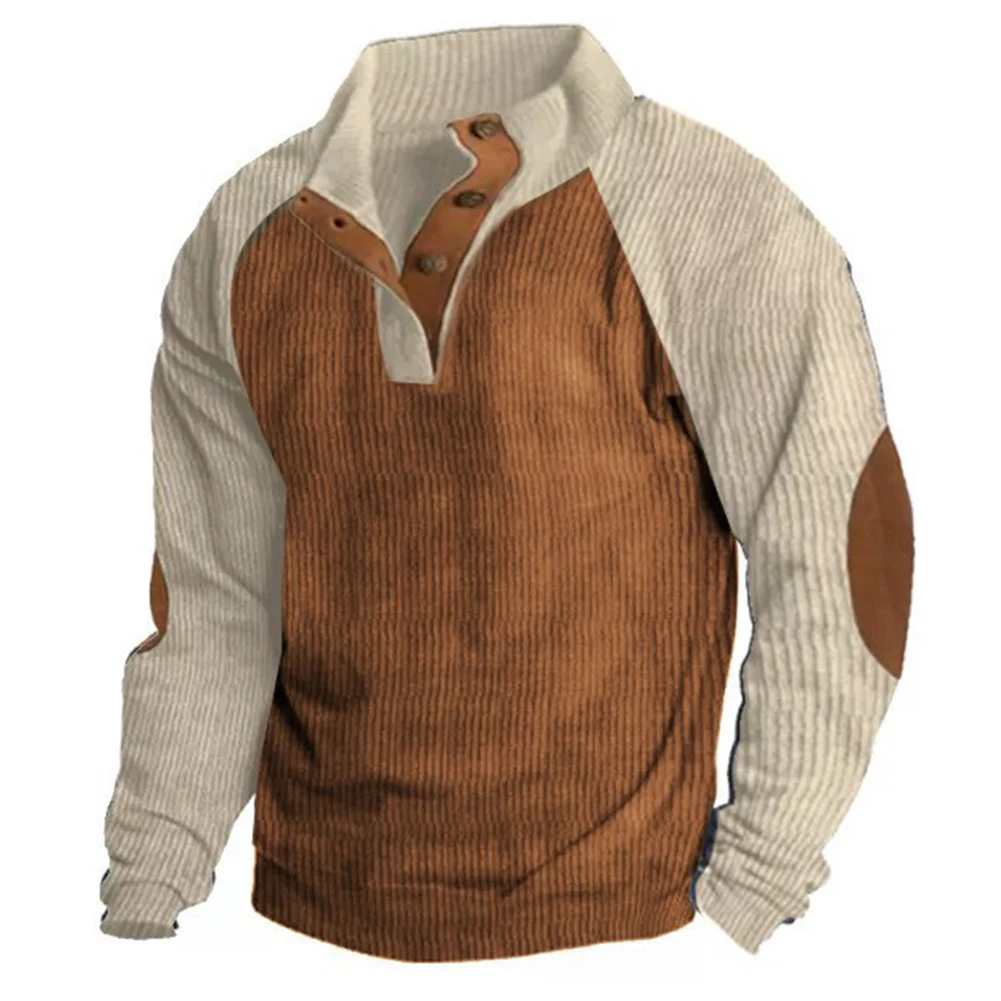 

Mens Hoodies Mens Tops Activewear Daily Jumper Long Sleeve Loose Polyester Regular Running Splice Stand Collar
