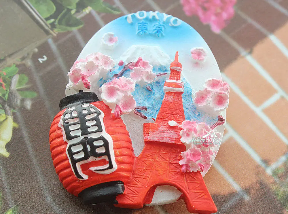 Japan Sensoji Tokyo Tower Tourist Travel Souvenir 3d Resin Decorative