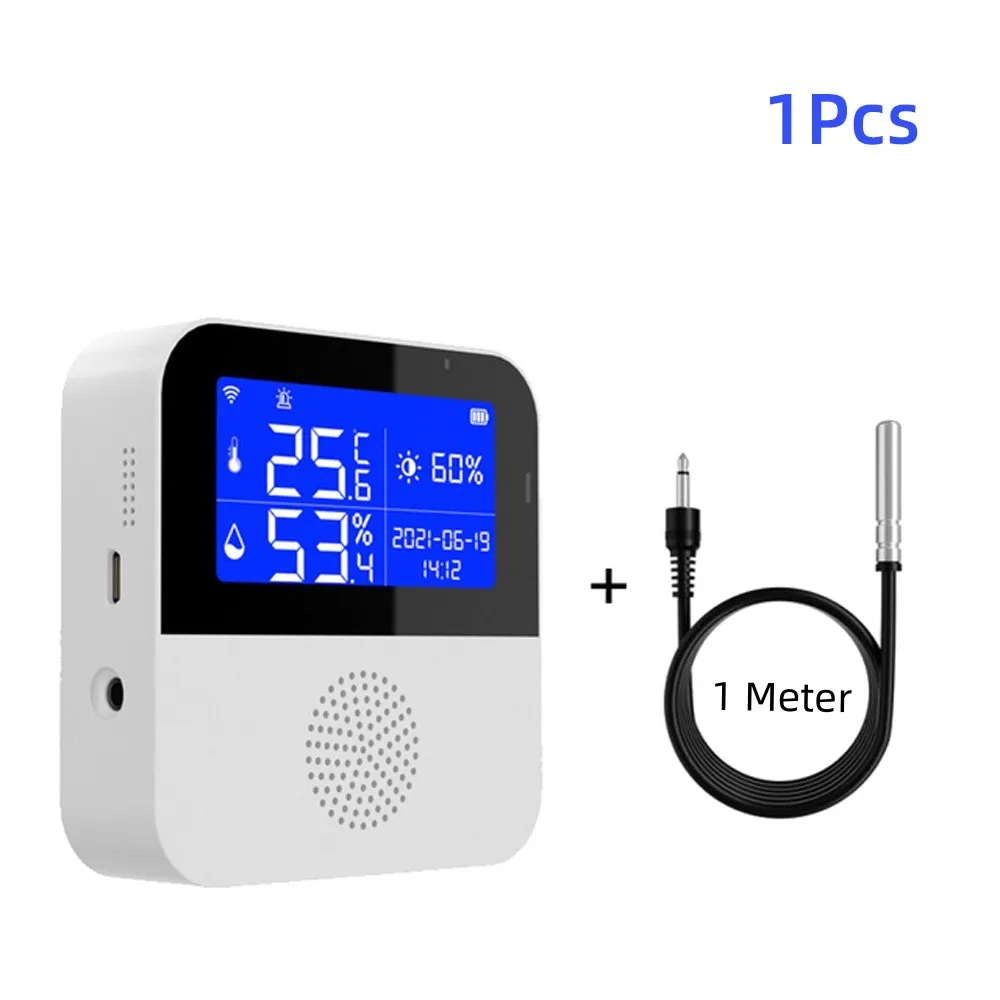 Tuya WiFi temperature and humidity sensor with LCD display - MIR
