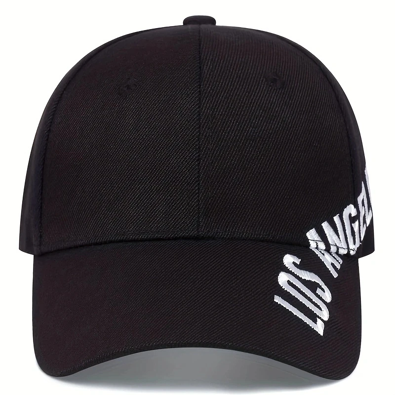Unisex Los Angeles Brief Stickerei Baseball Caps Frühling Herbst Outdoor Einstellbare Casual Hüte Sonnenschutz Hut Sport Kappe – Detail 2