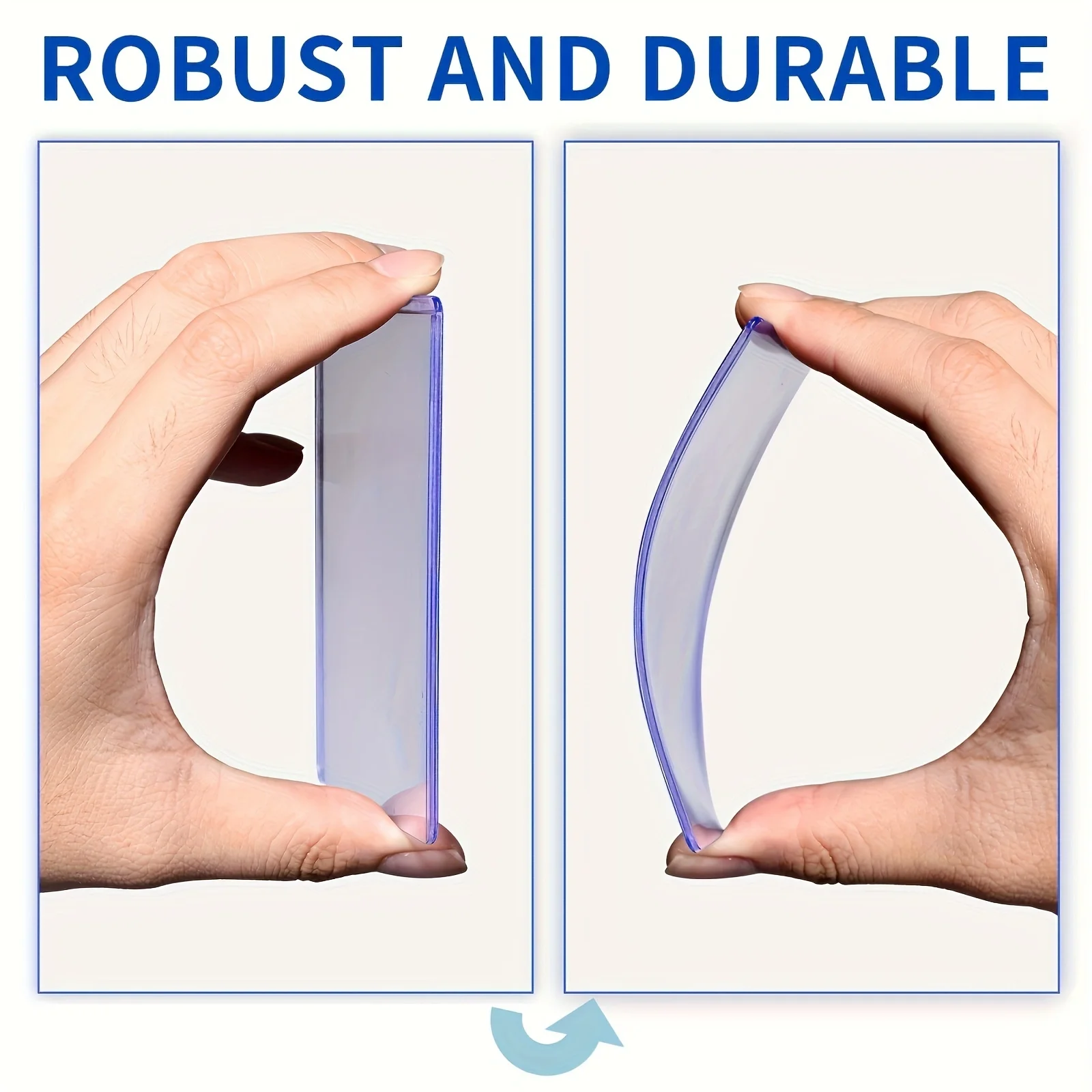 25/50/100 count card sleeve for cards 3"x4" Baseball card sleeve Hard plastic protector for game trading cards sports