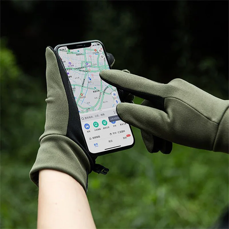 Naturehike Touch Screen Anti-skid Gloves Mountaineering Cycling Hiking Non-Slip Portable Gloves NH20FS032 motorcycle gloves touch screen gloves bicycle gloves