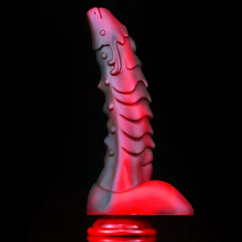 Liquid Silicone Animal Dildo Big Butt Plug Penis Realistic G Spot Stimulator Anal Dilator Huge Dildo For WomenMan Anal Sex Toys 3