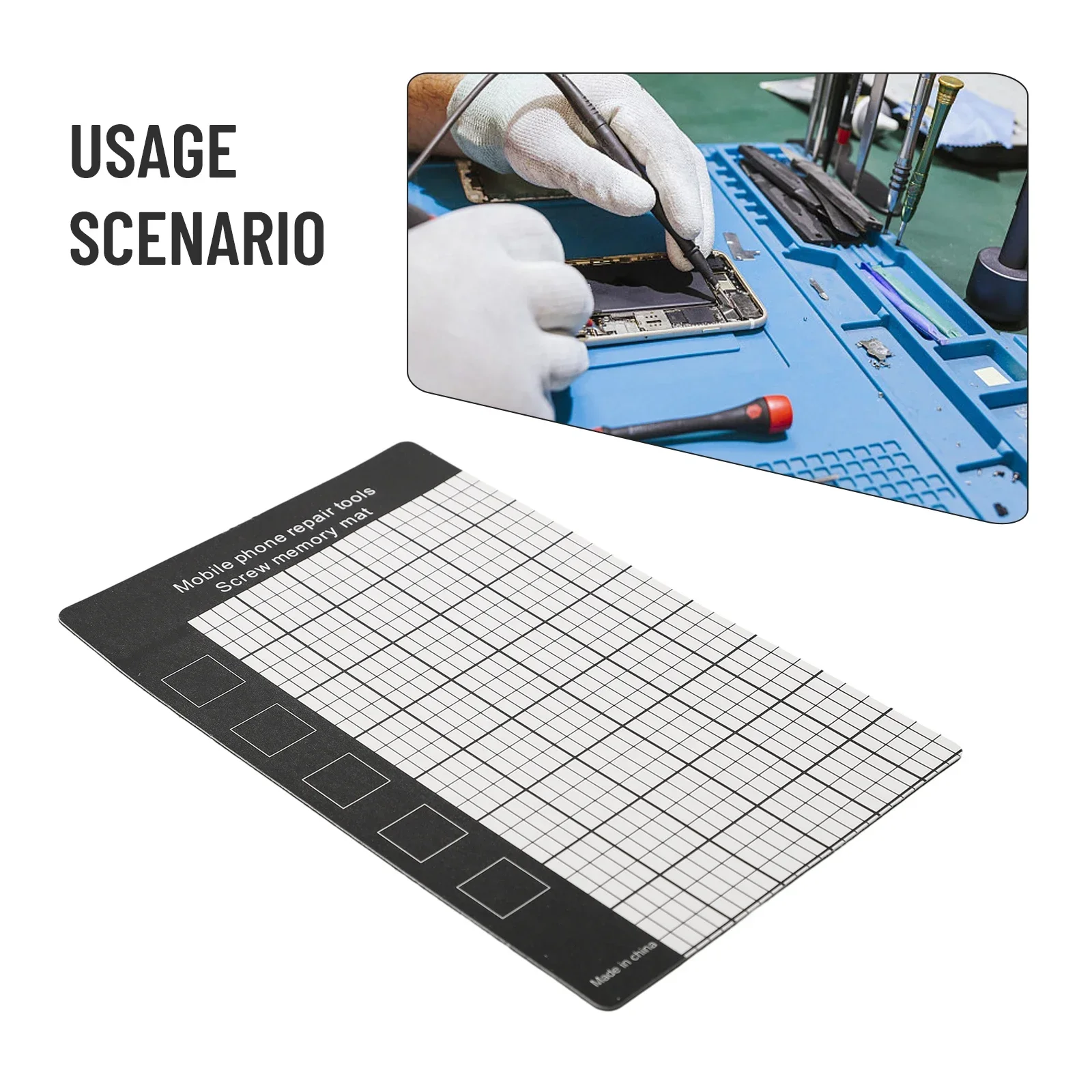 Magnetic Screw Fix Mat Repair Tools Memory Chart Work Pad Working Memory Pad 145x90mm Tools Accessories Replacement Repair magnetic pickup tool,electrician repair tools